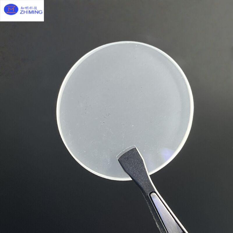 Fused Quartz Plate, Frosted / Polished Sides - Image 2